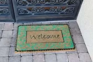 Welcome mat