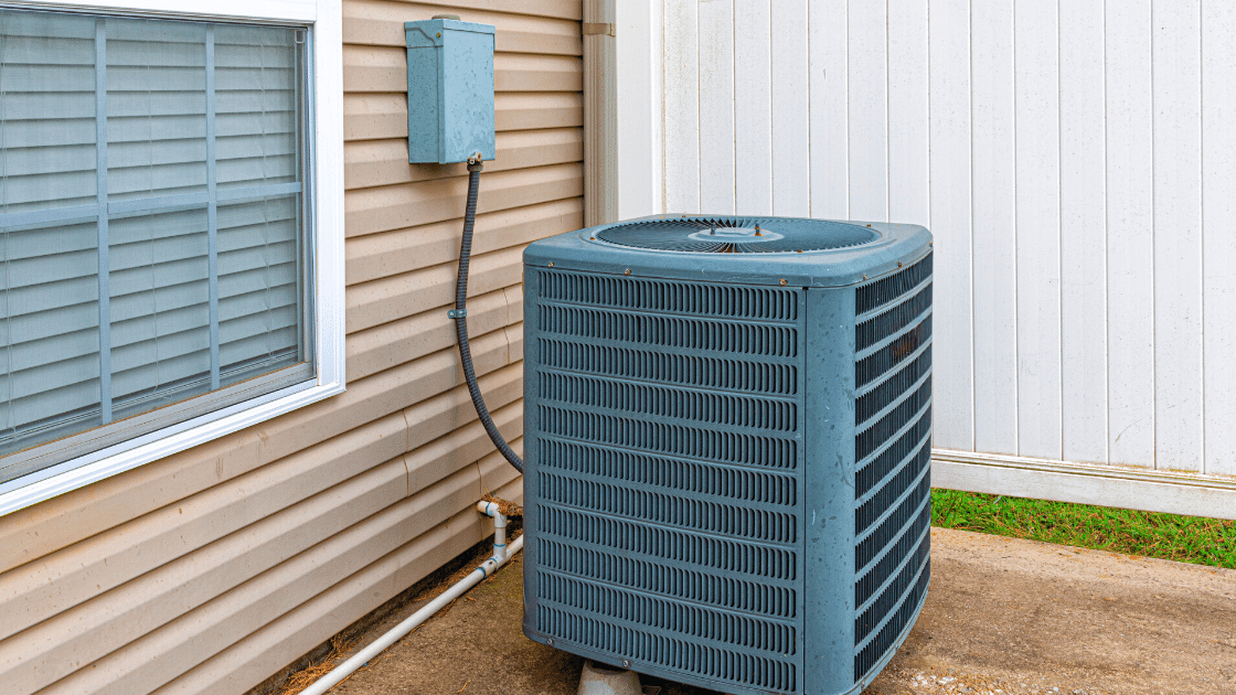 Photo of an ac compressor